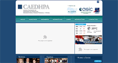 Desktop Screenshot of caedhpa.org.py